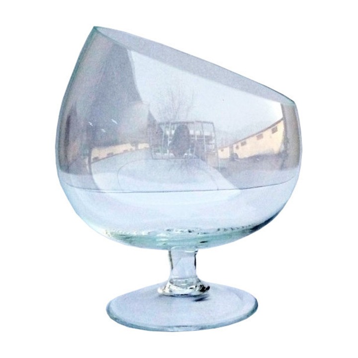 Bol Brandy-oblic, Art Glass, 15 cm-set 12 bucati