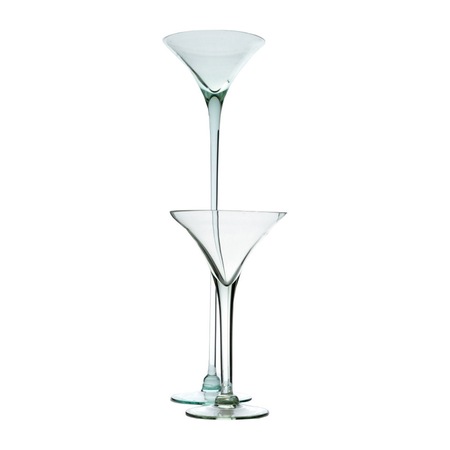 Cupa Martini Art Glass 30x18 Cm Set 4 Bucati Emag Ro