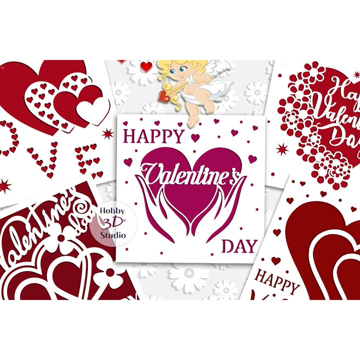 Felicitare, Intrahome, Intra apo xylo plywood 3mm-4mm pachos, 20x20cm