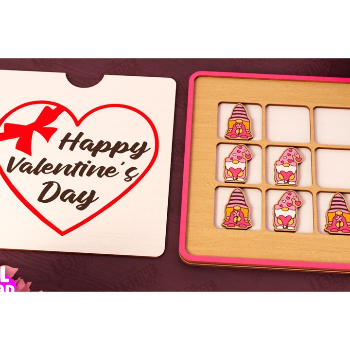 Joc de societate, Intrahome, Tic Tac Toe, 20x20cm