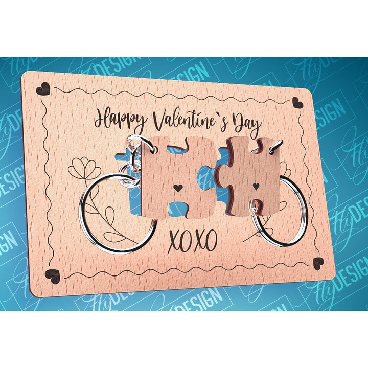 Felicitari, Intrahome, Intra apo xylo plywood 3mm-4mm pachos, 20x20 cm