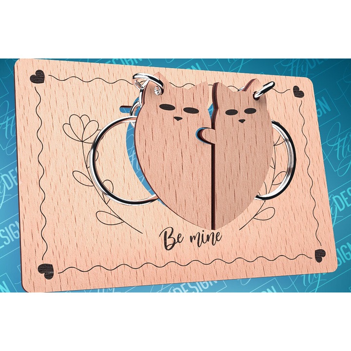 Felicitari, Intrahome, Intra apo xylo plywood 3mm-4mm pachos, 20x20 cm