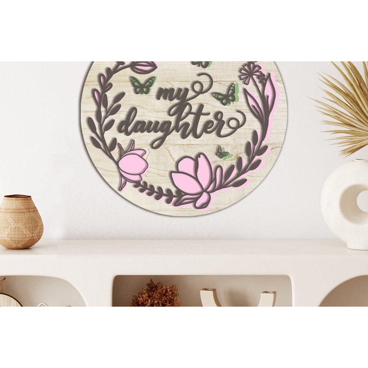 Placa decorativa, Intrahome, xilo placaj 3mm-4mm, 40x30cm