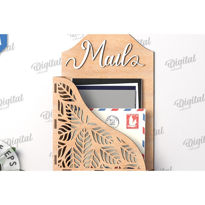 Cutie postala, Intrahome, Intra apo xylo plywood 3mm-4mm, 40x30cm