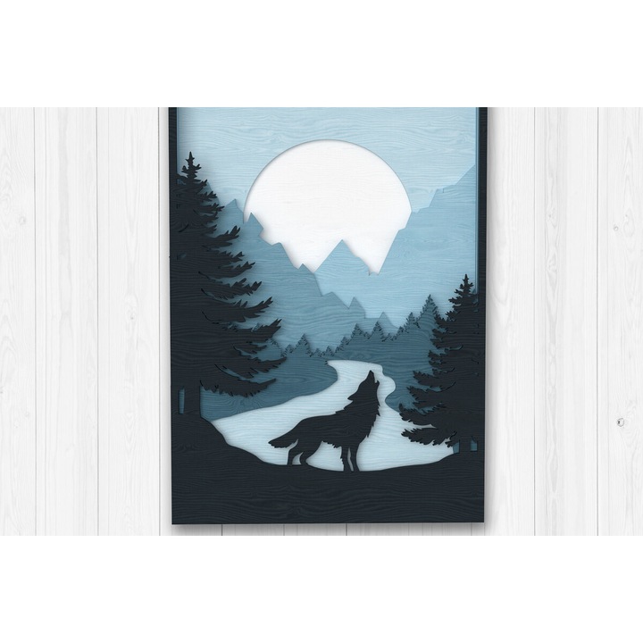 Decor pentru acvarii, Intrahome, placaj xilo 3mm-4mm, 20x20cm