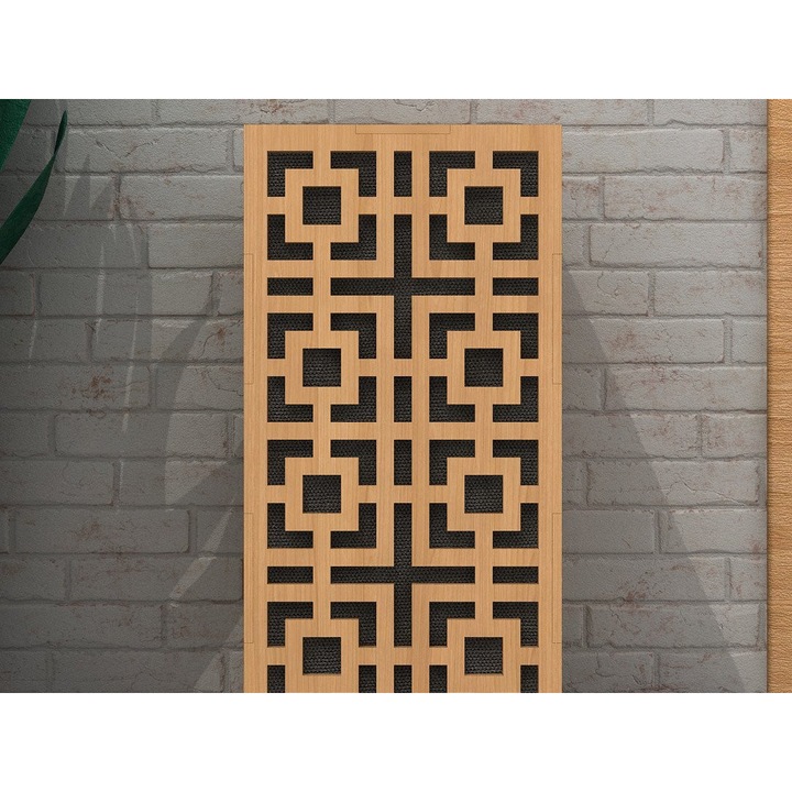 Veioza Intrahome, model Intra apo xylo, 3mm-4mm, 20x20cm