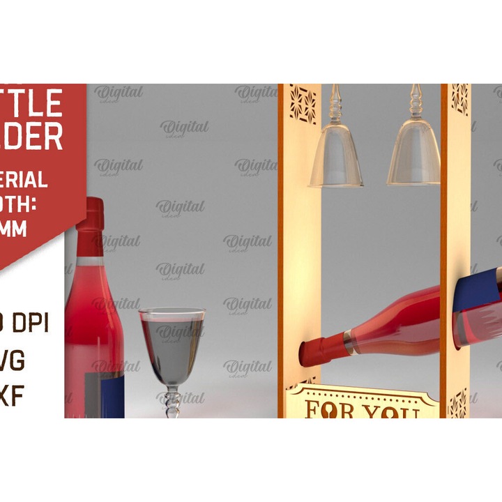 Suporturi bauturi, Intrahome, set 3mm-4mm, 20x20cm