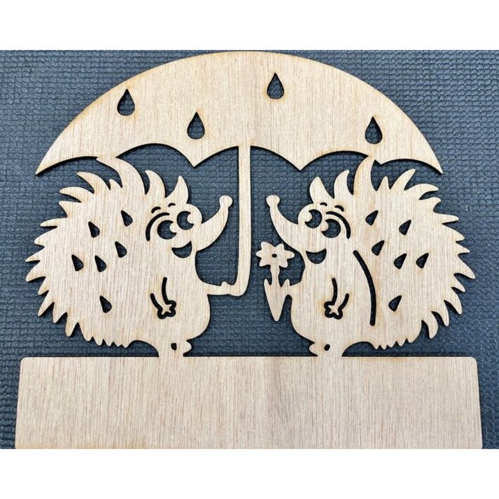 Cutie pentru chei, Intrahome, plywood 3mm-4mm, 10x10cm, fabricata in Grecia