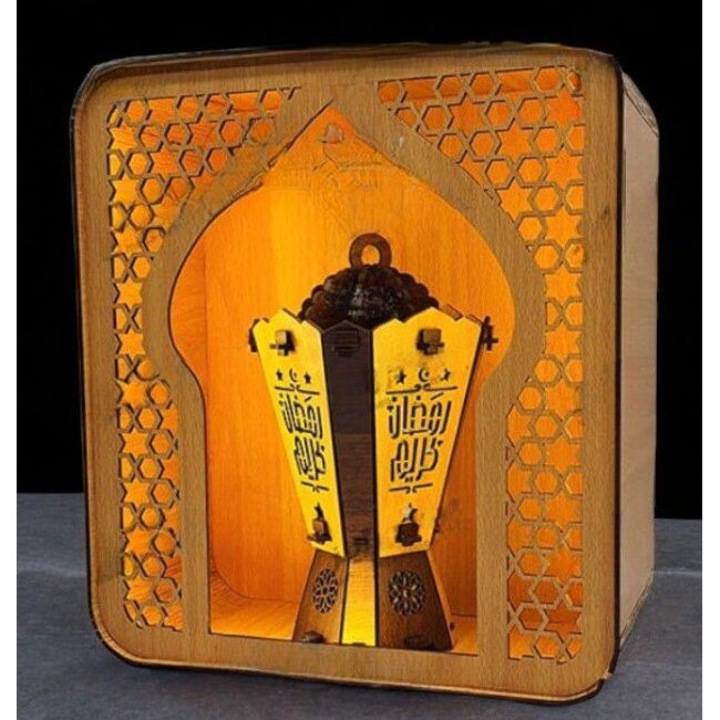 Placa lemn Intrahome, plywood 3mm-4mm, 50x60cm, set cu rama