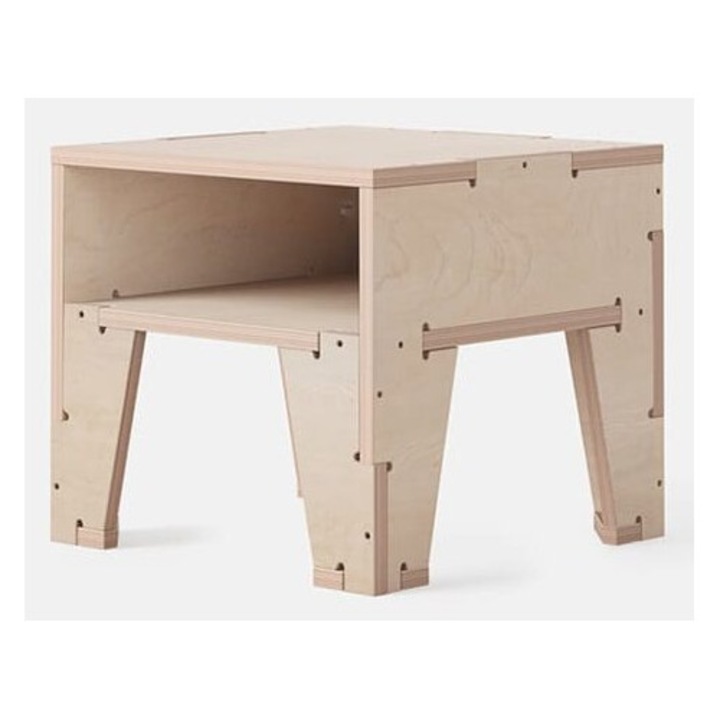 Placi lemn, Intrahome, plywood 3mm-4mm, 15x15cm, set