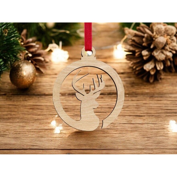 Accesorii decorative, Intrahome, plywood 3mm-4mm, 12x15cm, set