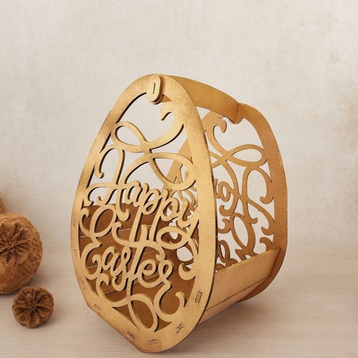 Set accesorii decorative, Intrahome, plywood 3mm-4mm, 30x30cm, multicolor