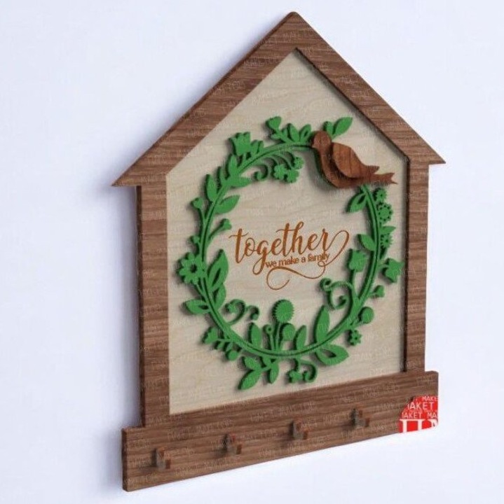 Cutie pentru chei, Intrahome, plywood 3mm-4mm, 45x50cm, fabricata in Grecia