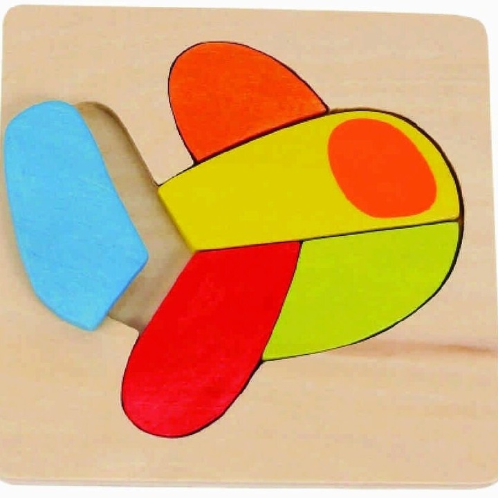 Puzzle, Intrahome, Pinakas pazl aeroplanou, 50x60cm, 3mm-4mm, din plywood
