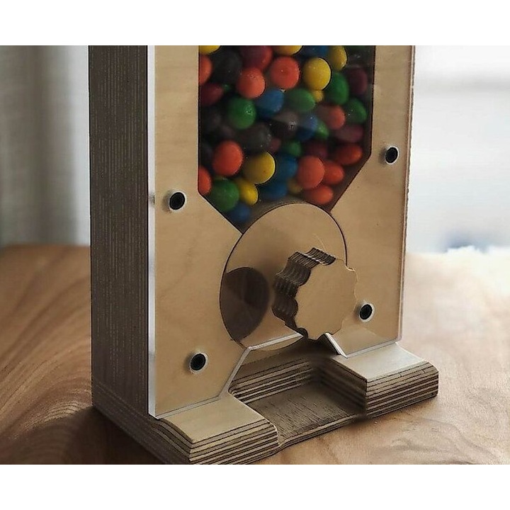 Placa lemn Intrahome, plywood 3mm-4mm, 30x35 cm, pentru proiecte DIY