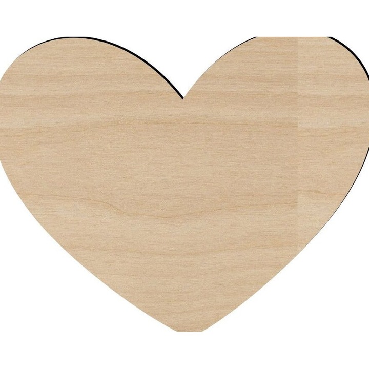 Tocator de bucatarie, Intrahome, Heart Craft, 3mm-4mm, 15x20cm