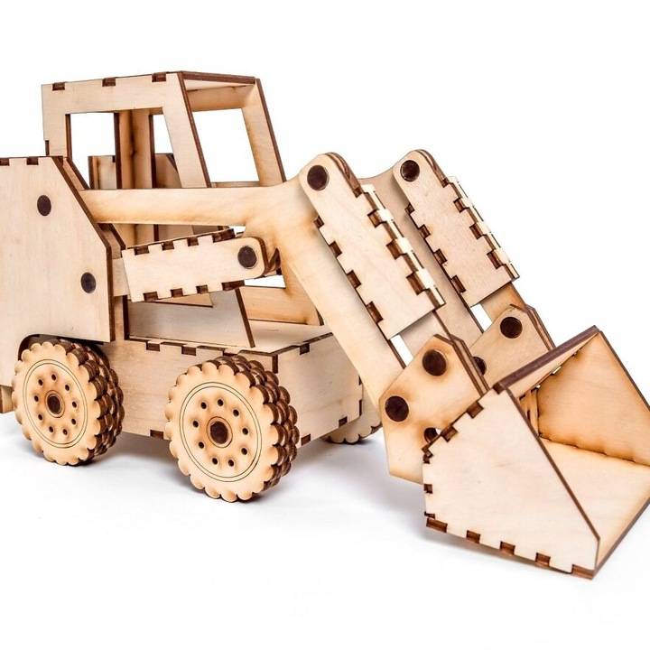 Placi lemn, Intrahome, plywood 3mm-4mm, 25x25 cm, set