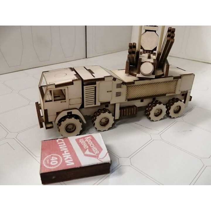 Placi lemn, Intrahome, plywood 3mm-4mm, 15x15 cm, set