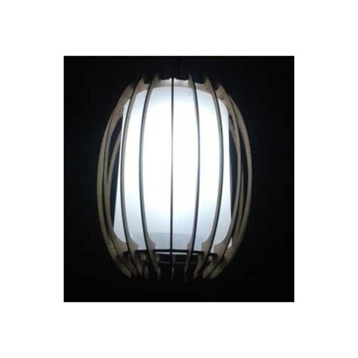 Lustra din placaj, Intrahome, 3mm-4mm, 45x50cm