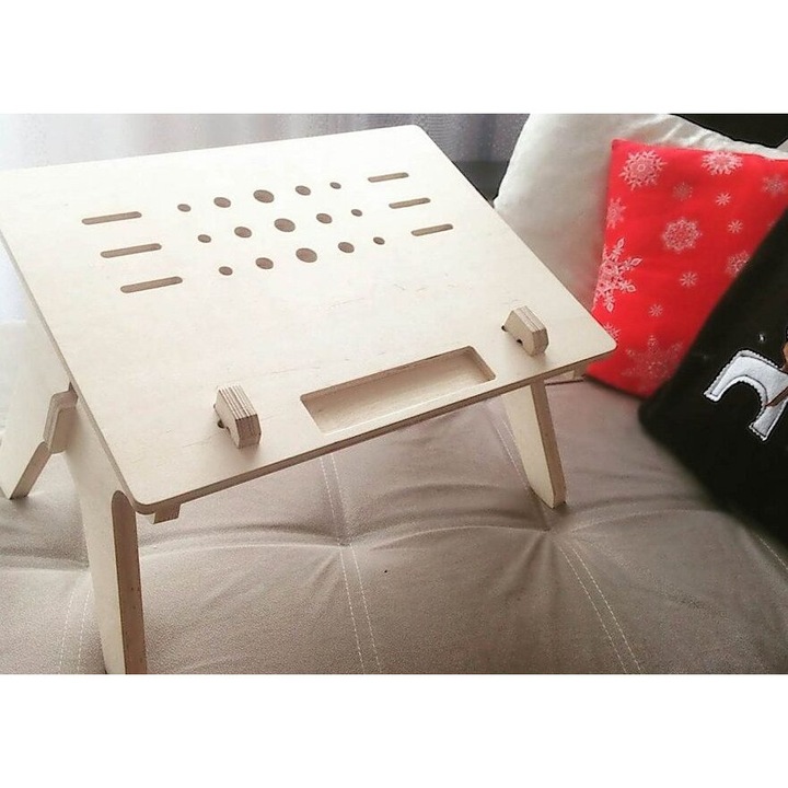 Suport laptop din plywood 3mm-4mm, Intrahome, 15x20cm, fabricat in Grecia