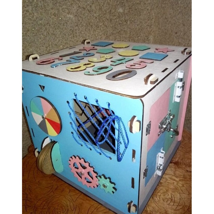 Set de placaj din lemn 3mm-4mm, Intrahome, 35x40 cm, ideal pentru proiecte DIY, decorare si cadouri personalizate