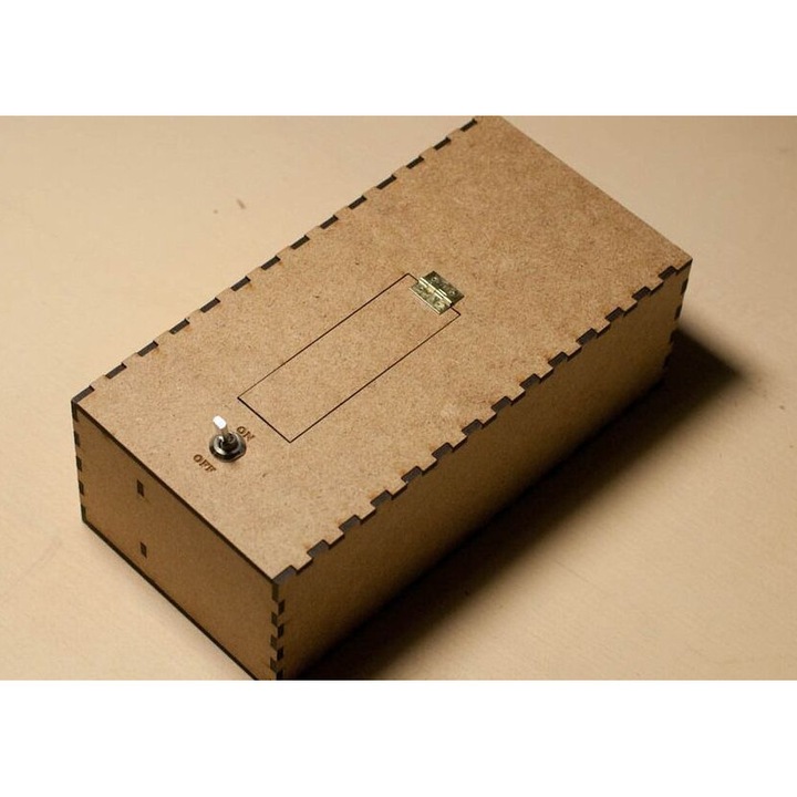 Cutie depozitare, Intrahome, Leave Me Alone, 15x20 cm, plywood 3mm-4mm, greutate usoara