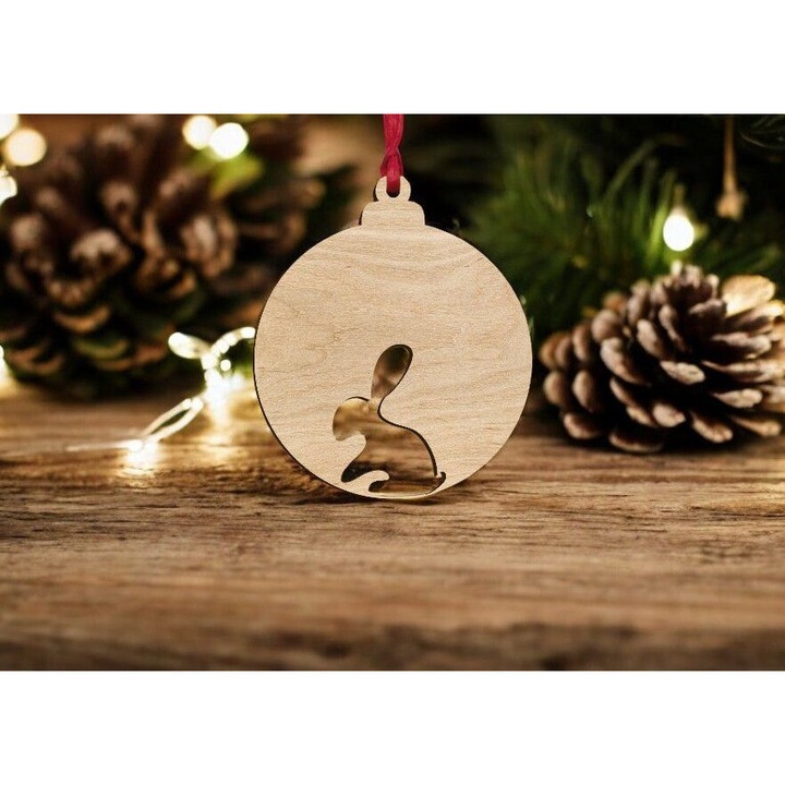 Placa decorativa din plywood 3mm-4mm, Intrahome, 25x25 cm, pentru proiecte DIY, culoare naturala