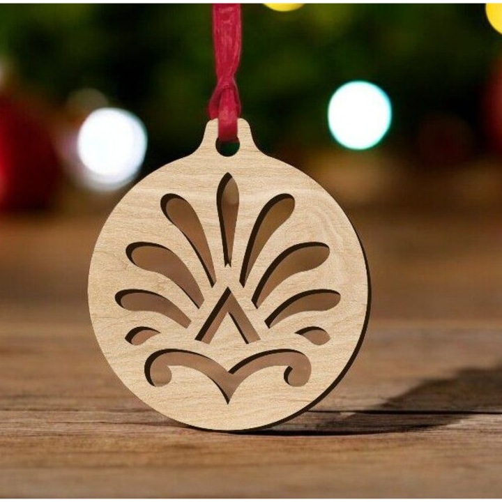 Accesorii decorative, Intrahome, plywood 3mm-4mm, 20x20cm, set