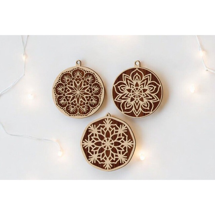 Placi lemn, Intrahome, plywood 3mm-4mm, set 2 bucati, 30x30 cm