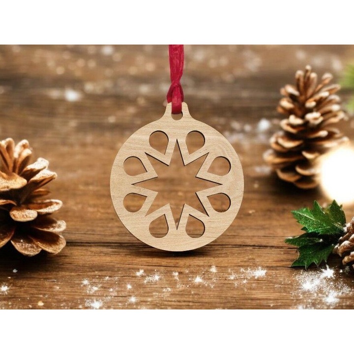 Accesorii decorative, Intrahome, plywood 3mm-4mm, 20x20cm, set