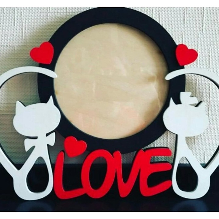 Rame foto clasice, Intrahome, 10x10 cm, plywood 3mm-4mm, set