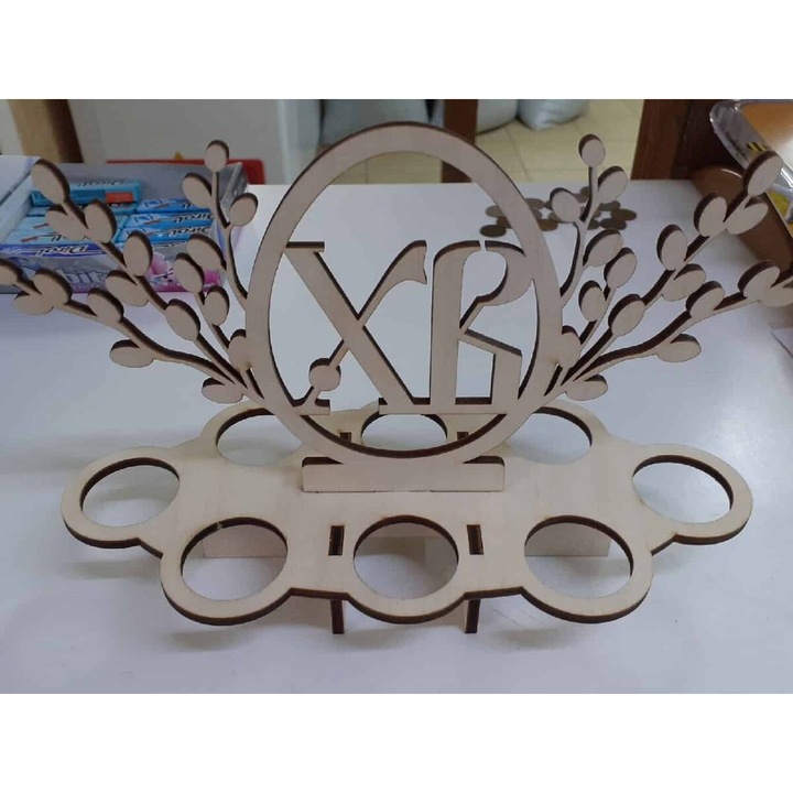 Tava de servire, Intrahome, plywood 3mm-4mm, 35x40cm, fabricata in Grecia