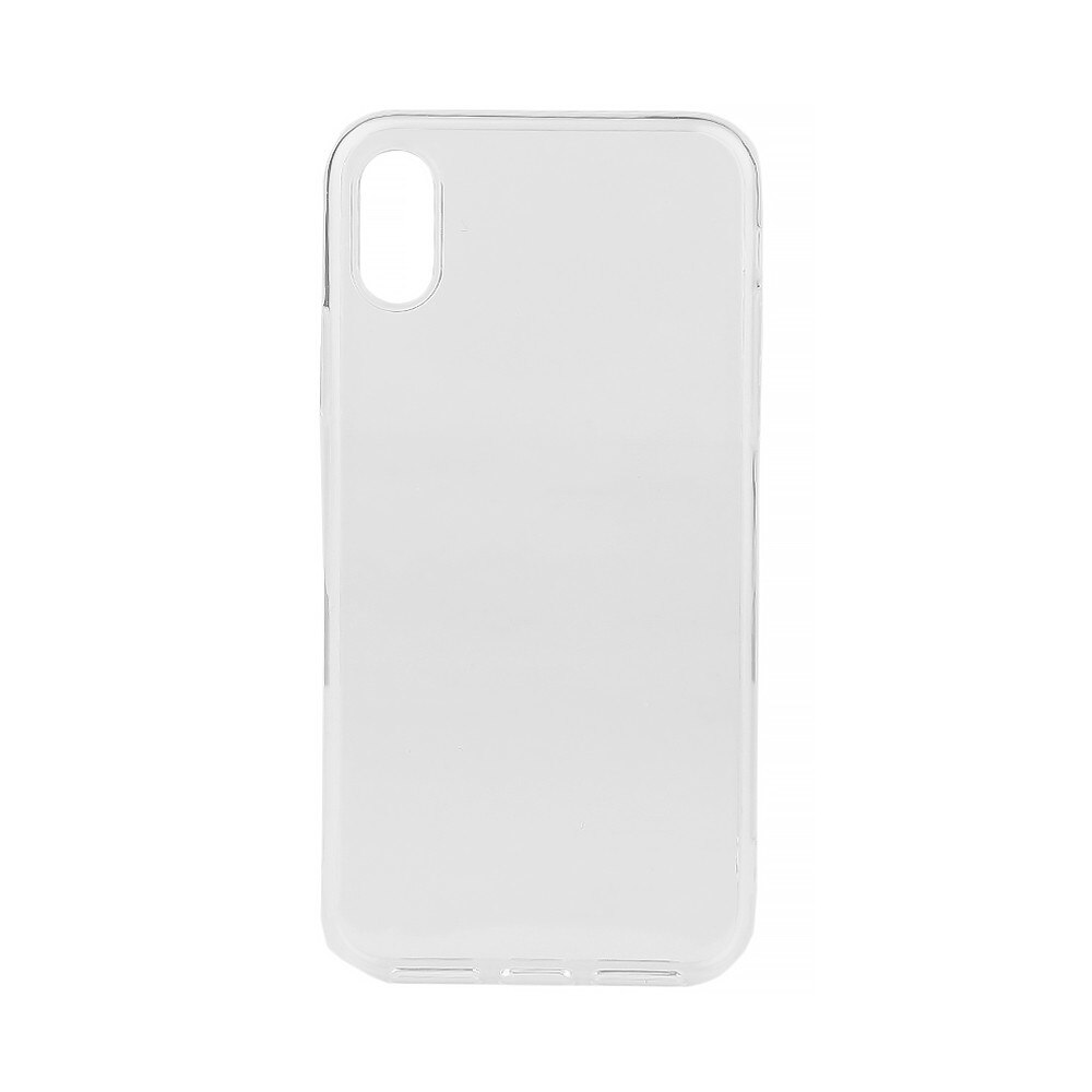 Husa Silicon Lemontti Ultraslim pentru iPhone X, Transparent