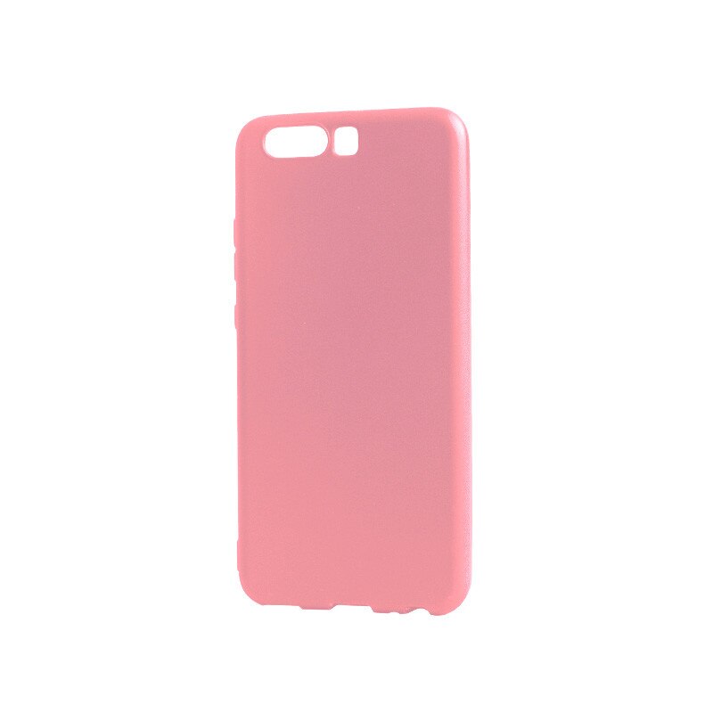 Husa Silicon Lemontti Silky pentru Huawei P10, Roz