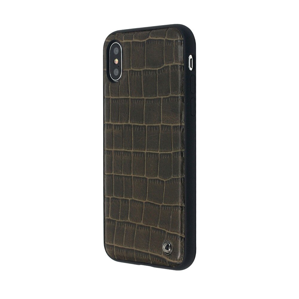 Carcasa Occa Skin II pentru iPhone X, Maro