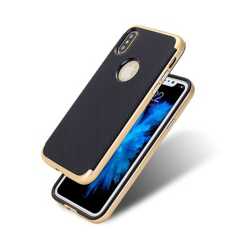 Carcasa Just Must Arm Duo pentru iPhone X, Auriu Carcasa Just Must Arm Duo pentru iPhone X, Auriu