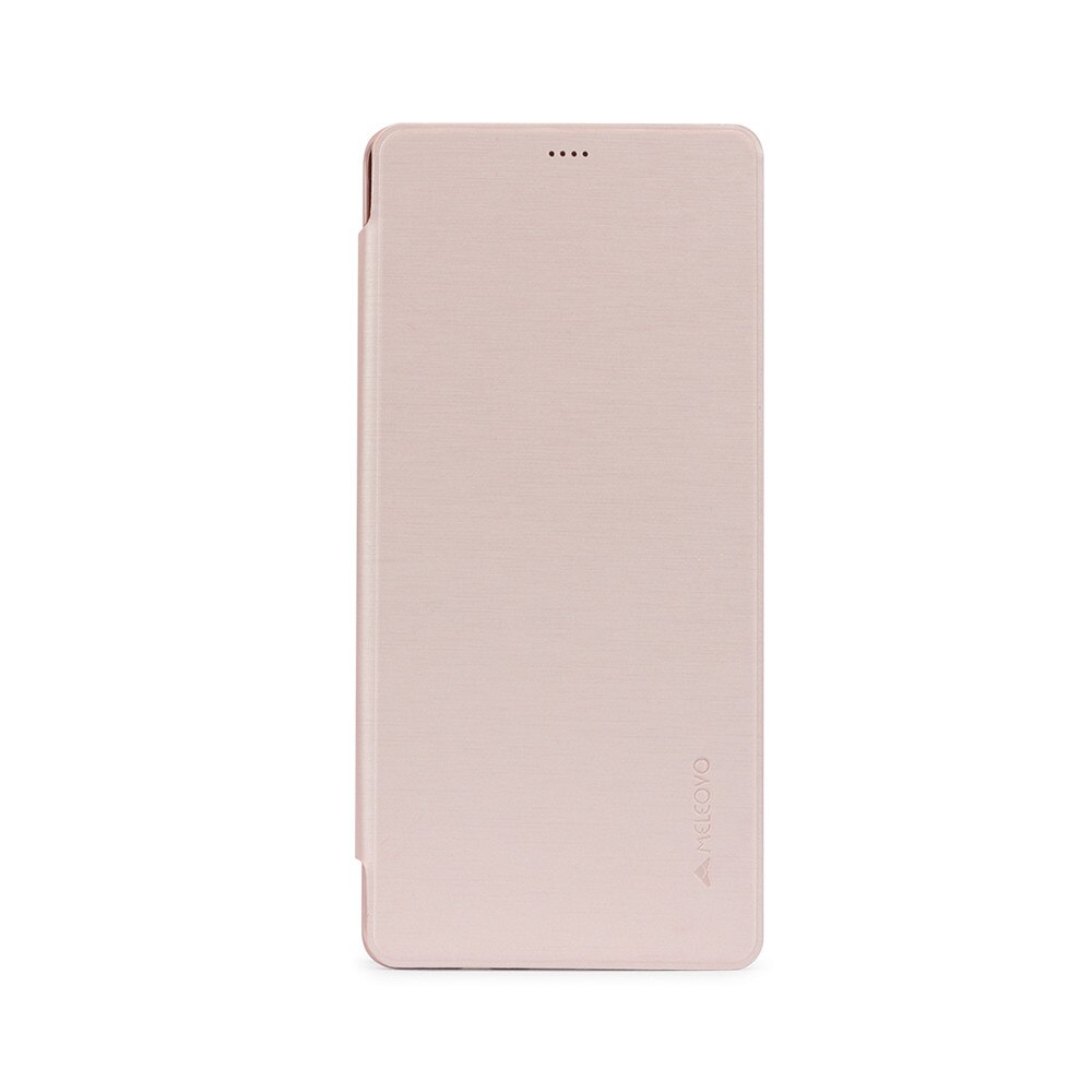 Husa Meleovo Smart Flip pentru Samsung Galaxy Note 8, Roz