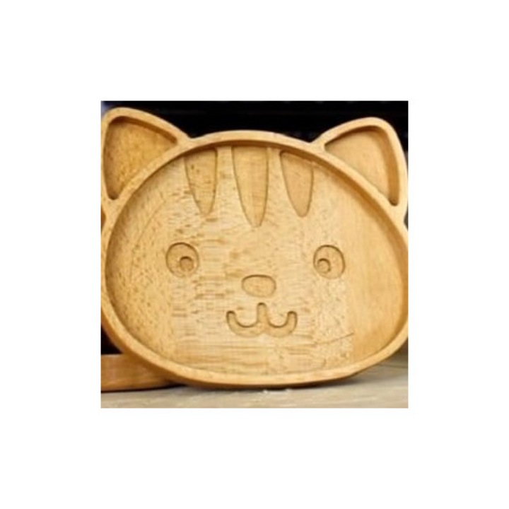 Set de Plywood pentru copii, Intrahome, 3mm-4mm, 20x20 cm, material natural