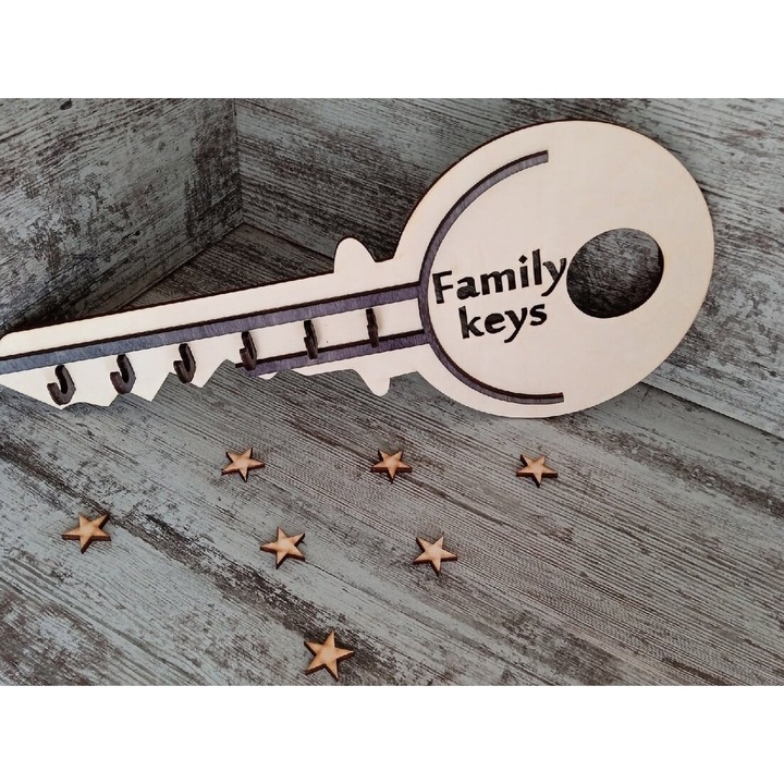 Cutie pentru chei, Intrahome, plywood 3mm-4mm, 35x40cm, fabricata in Grecia