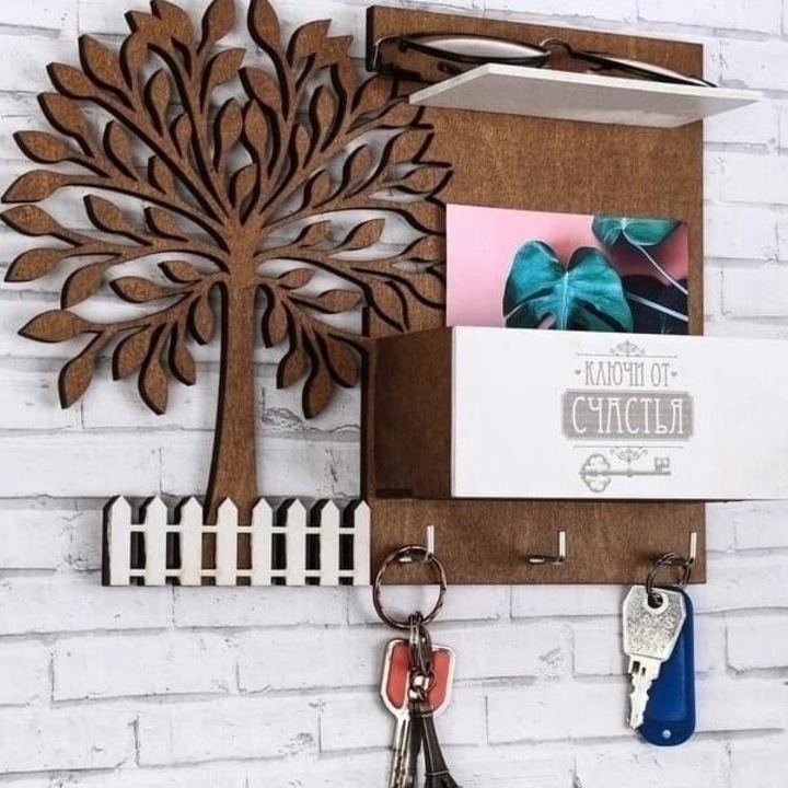 Cutie pentru chei, Intrahome, plywood 3mm-4mm, 30x30cm, fabricata in Grecia