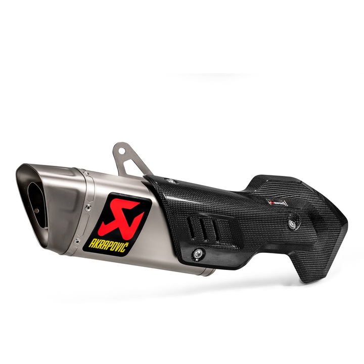 Akrapovic titán Slip-On kipufogódob, könnyű kialakítás, prémium kivitel, kompatibilis a Ducati Multistrada 1200-zal
