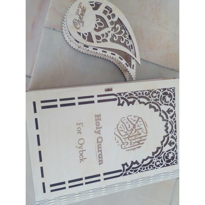 Cutie din lemn de placaj 30x35cm, Intrahome, 3mm-4mm, pentru decorare si proiecte DIY