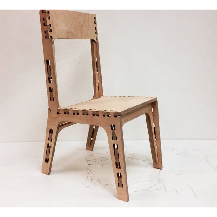 Placa lemn, Intrahome, plywood 3mm-4mm, 25x30cm, set