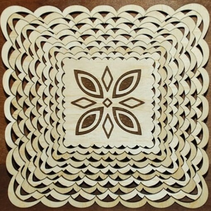 Boluri din plywood, Intrahome, 3mm-4mm, 12x15cm, multicolor