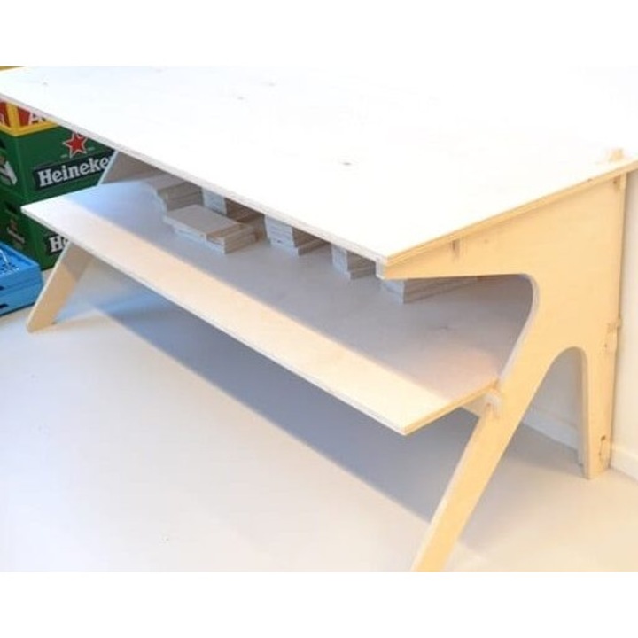 Placa lemn, Intrahome, plywood 3mm-4mm, 25x25cm, pentru DIY