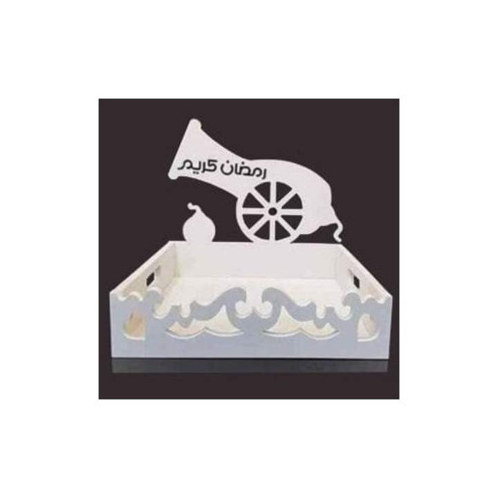 Tava de servire, Intrahome, plywood 3mm-4mm, 30x35cm, fabricata in Grecia