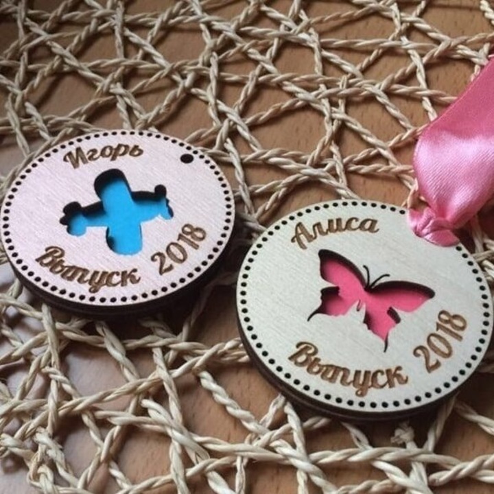 Platou de bucatarie, Intrahome, plywood 3mm-4mm, 35x40cm, multicolor