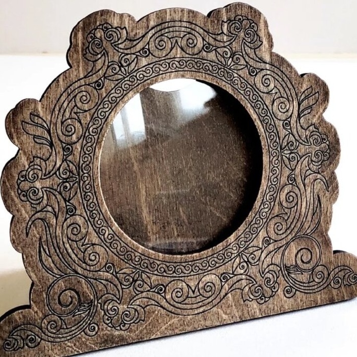 Rame foto clasice, Intrahome, 40x40cm, plywood 3mm-4mm, design decorativ