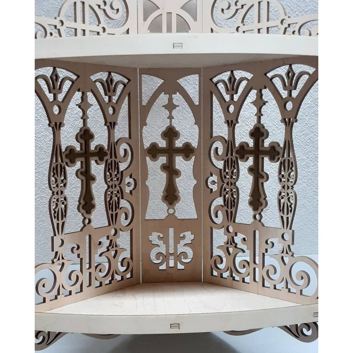 Plywood 3mm-4mm, Intrahome, set 20x25cm, ideal pentru decorare si proiecte DIY