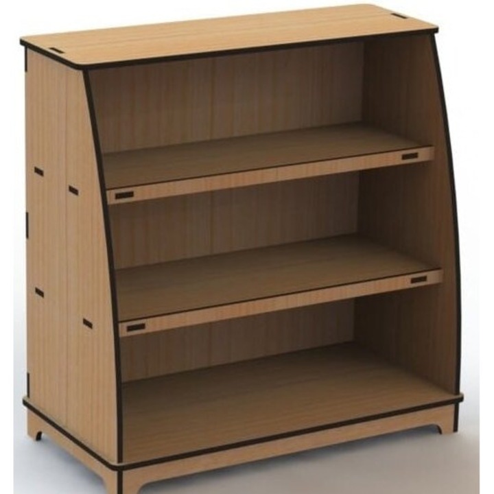 Rafturi, Intrahome, plywood 3mm-4mm, 35x40cm, set